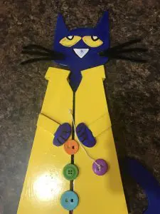 100th day of school project Pete the Cat 100 Groovy Buttons School Project For 100 Days Of School. Littlemissblog.com