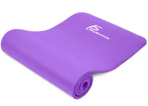 Extra Thick Yoga Mat. Great for yoga or pilates! littlemissblog.com