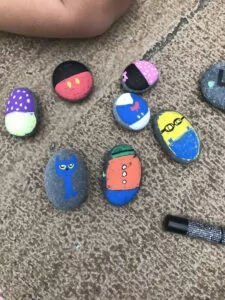 Painted Rocks to share kindness