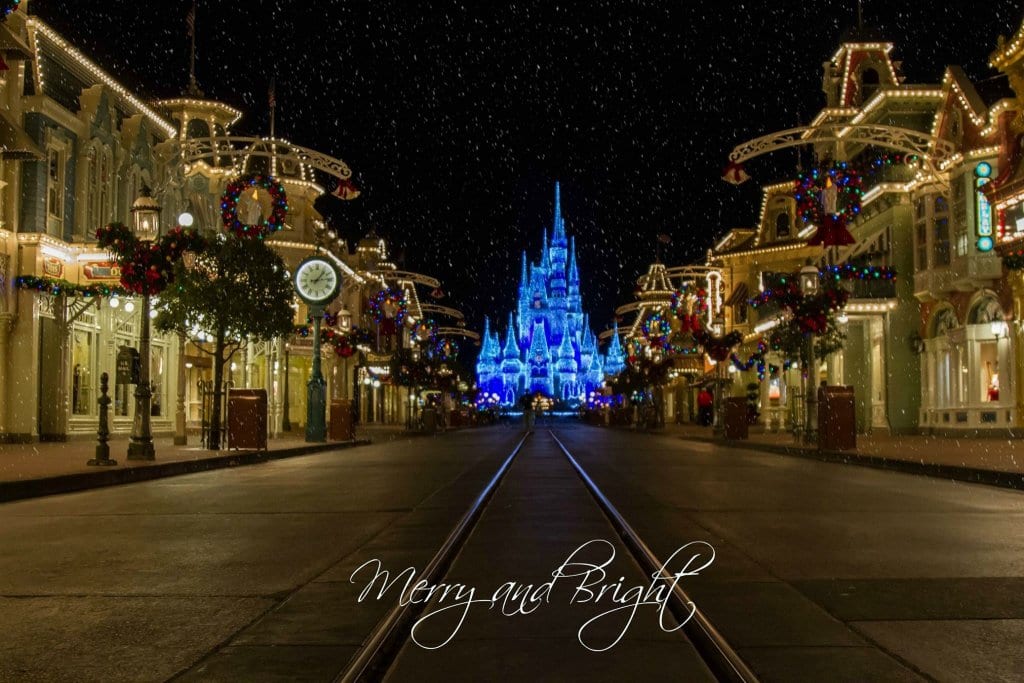 Merry and Bright Magic Kingdom Picture by Magical Pix by Candi