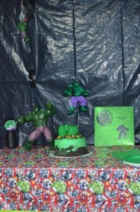 HulkSmash Cake littlemissblog.com