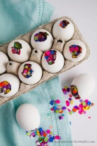 Confetti Eggs. These have a diy tutorial. You can also find them at Walmart if you’re short on time! littlemissblog.com