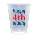 Happy 4th of July Frost Flex Cups