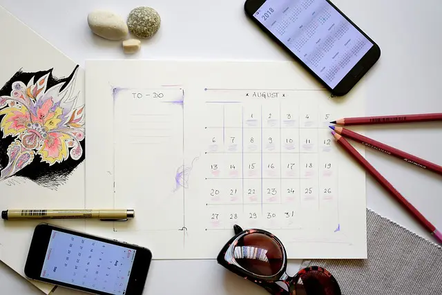 Calendar planning