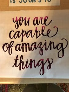 You are capable of amazing things quote