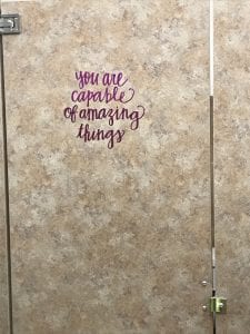 You are capable of amazing things vinyl install