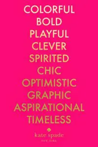 Kate Spade Quote She is Playful Clever