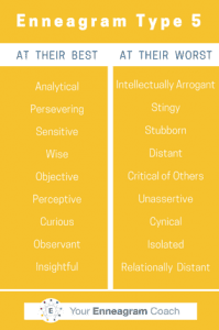 Type 5 Enneagram