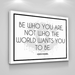 Be Who You Are Quote Coco Chanel