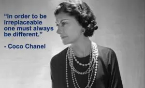 Be different- Coco Chanel