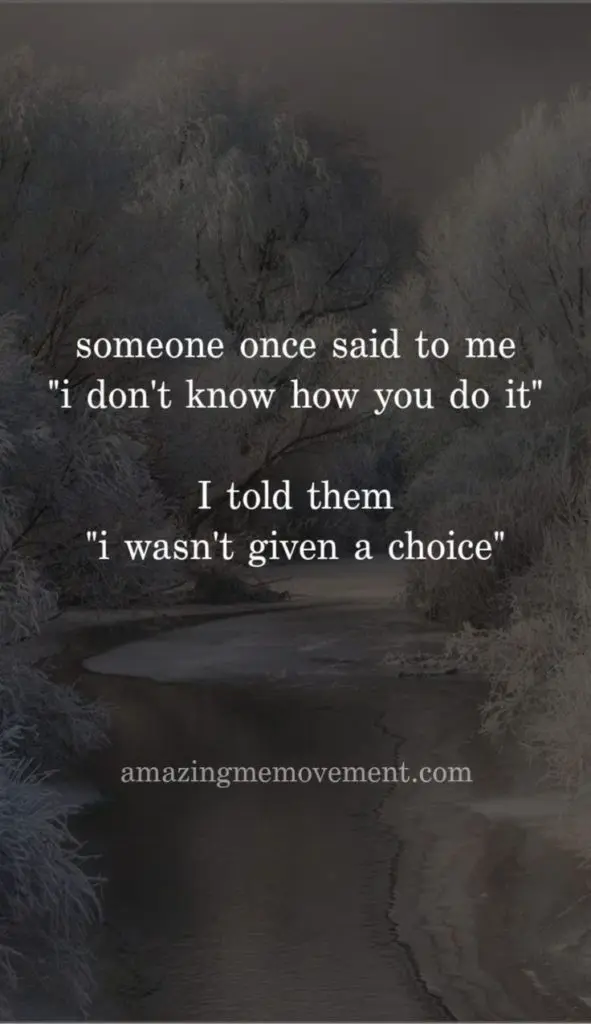 Wasn't given a choice quote