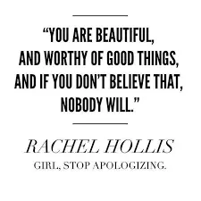 You Are Beautiful Quote- Rachel Hollis