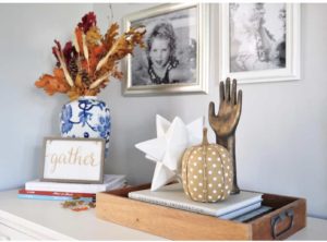 Fall Home Decorating by Katedecorates.co