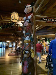 Disney's Wilderness Lodge Totem Pole