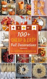 Fall Decorating Cheap and Easy- from Prudentpennypincher.com